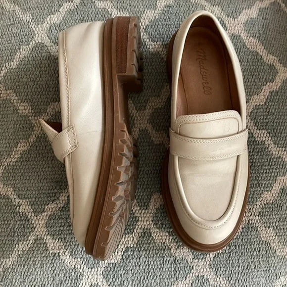Madewell Bradley Lugsole Leather Loafer 5.5 - Picture 9 of 16